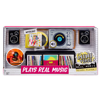 Miniverse Make It Mini Real Music Record Players