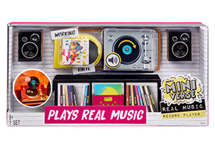Miniverse Make It Mini Real Music Record Players