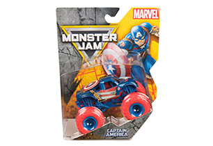 Monster Jam 1:64 Marvel Single Pack Assorted