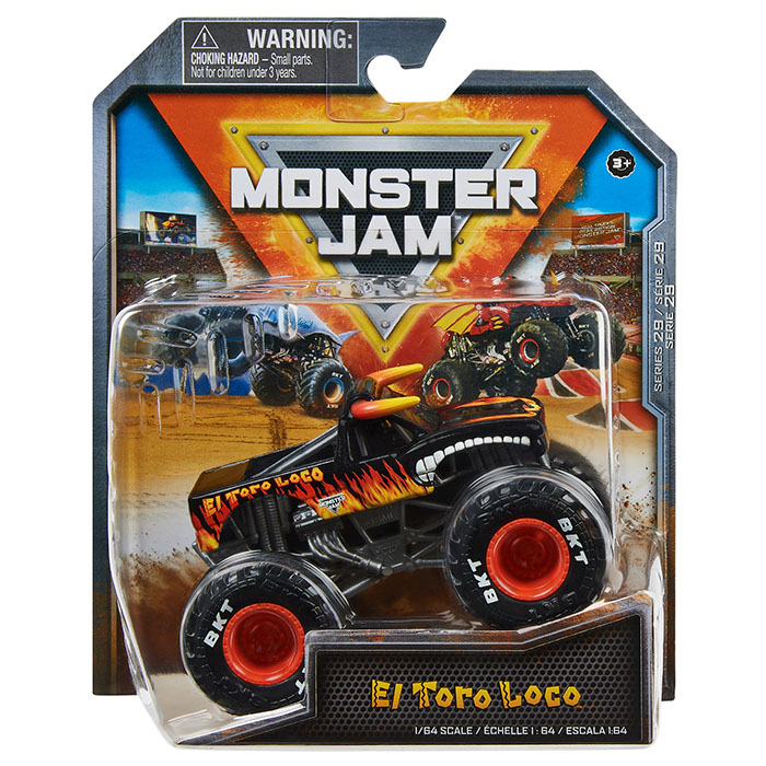 Monster Jam, Official 1:64 Scale Die-Cast Monster Truck (Styles