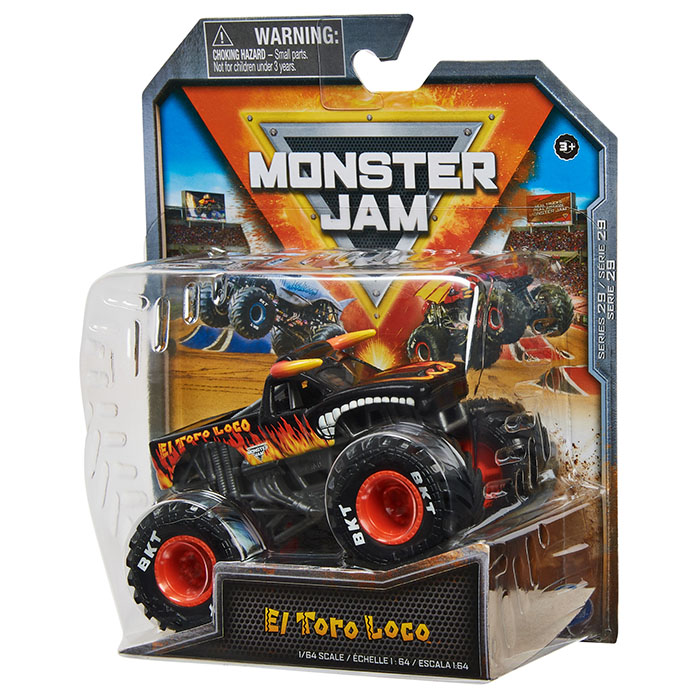 Monster Jam, Official 1:64 Scale Die-Cast Monster Truck (Styles