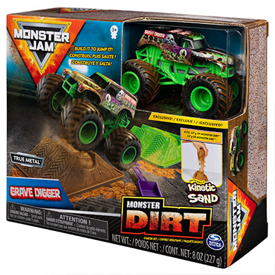 Monster Jam Kinetic Dirt Starter Set