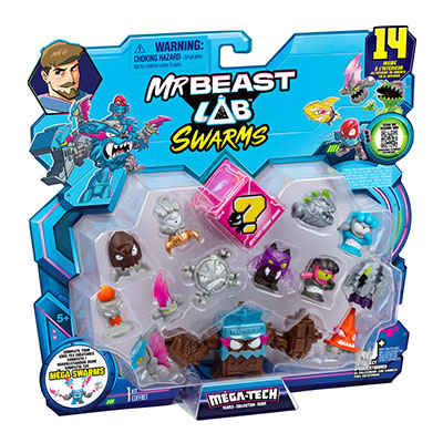 Mr Beast Lab Swarms S5 Test Tube 14 Pack In CDU