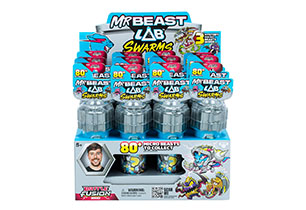 Mr Beast Lab Swarms S4 Test Tube 3pack In CDU - Battle Fusion