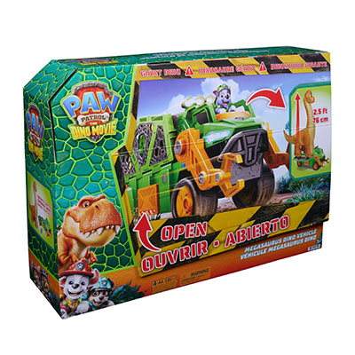 Paw Patrol Dino Movie Megasaurus Dino Vehicle