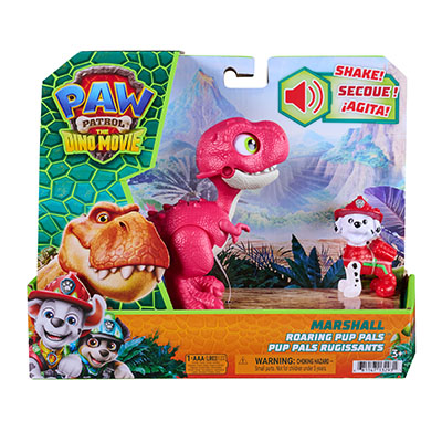 Paw Patrol Dino Movie Roaring Pup Pals Assorted