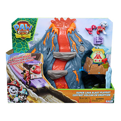 Paw Patrol Dino Movie Super Lava Blast Playset