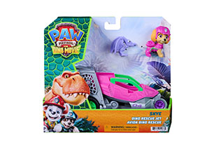 Paw Patrol Dino Movie Themed Vehicles Assorted