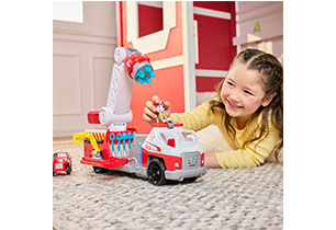 Paw Patrol Fire Rescue Deluxe Fire Truck