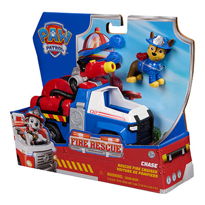 Paw Patrol Fire Rescue Large Vehicle Assorted