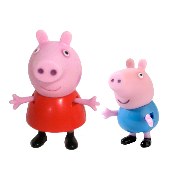 peppa pig plastic toys