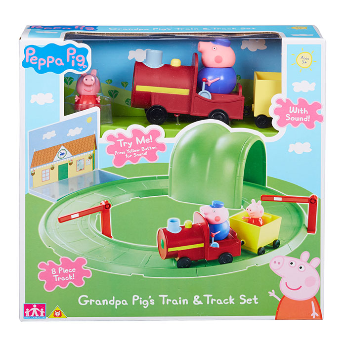 peppa train set