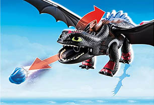 Dragon Racing: Hiccup and Toothless