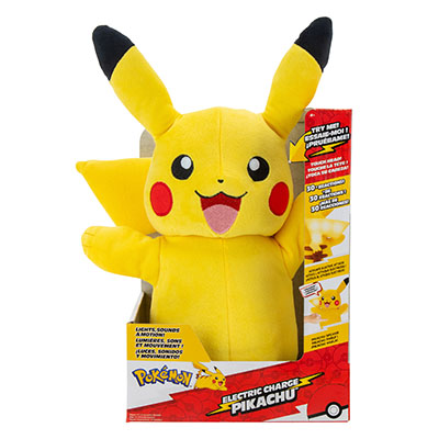 Pokemon Electric Charge Pikachu Plush