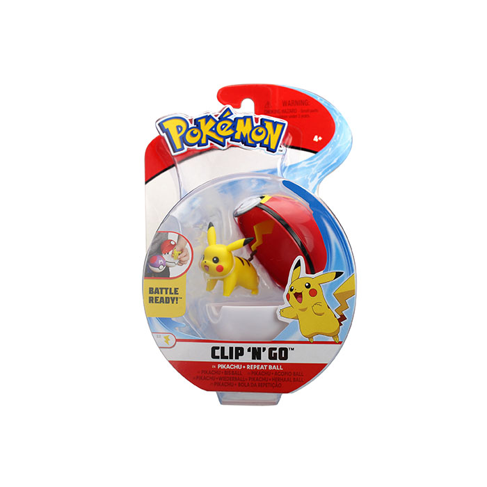 Pokemon Clip N Go Poke Assorted Pokemon Prima Toys