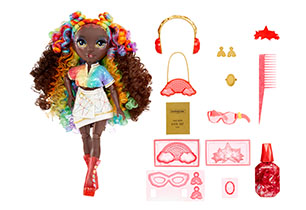 Rainbow High Crystal Fashion Rainbow Doll