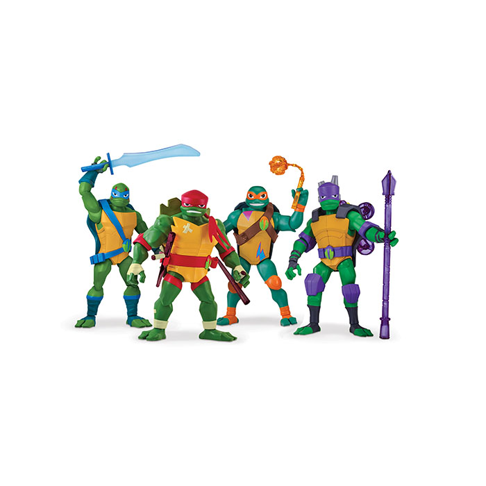 rise of the teenage mutant ninja turtles figures