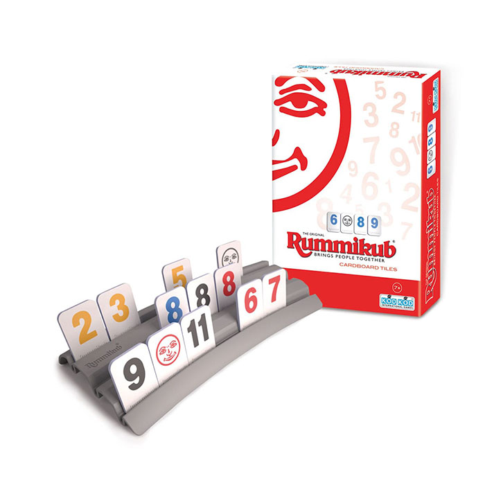 Rummikub Classic The Classic Tile Family Fun Board Game By Ideal