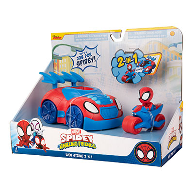 Spidey & Friends 2in1 Spidey Strike Feature Vehicle