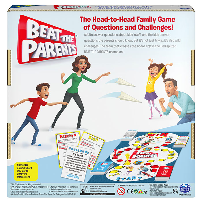 Beat The Parents Family Challenge Jeu de société