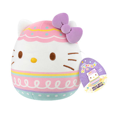 Squishmallow 8inch Hello Kitty Easter Plush Assorted