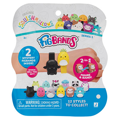 Squishmalow 2 Pack Figures Bands