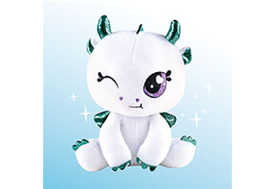 Style 4 Ever A/Brush Plush Dragon