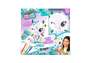 Style 4 Ever A/Brush Plush Dragon