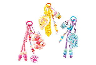 Style 4 Ever Diy Key Chain Kit 3 Pack Assorted