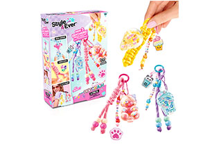 Style 4 Ever Diy Key Chain Kit 3 Pack Assorted