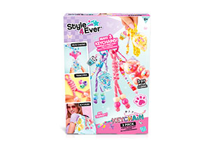 Style 4 Ever Diy Key Chain Kit 3 Pack Assorted