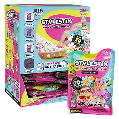 Stylestix Stickers Assorted Themes In Foil Bag In CDU