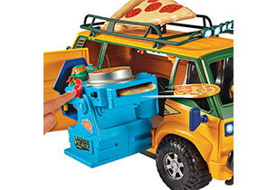 TMNT Movie Pizza Van
