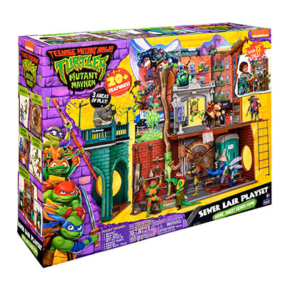 TMNT Movie Sewer Lair Playset