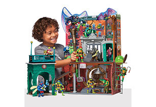 TMNT Movie Sewer Lair Playset