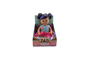 Zazi & Friends 25cm Doll 3 Assorted