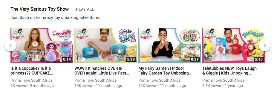 kids unboxing videos