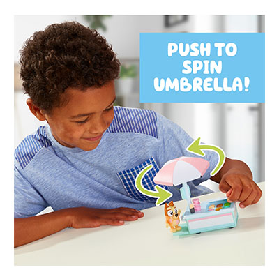 BLUEY VEHICLE 2-PACK, 2.5-3" Bluey & Bingo Articulated Figures Scooter Time New £16.99 - UK - View #12